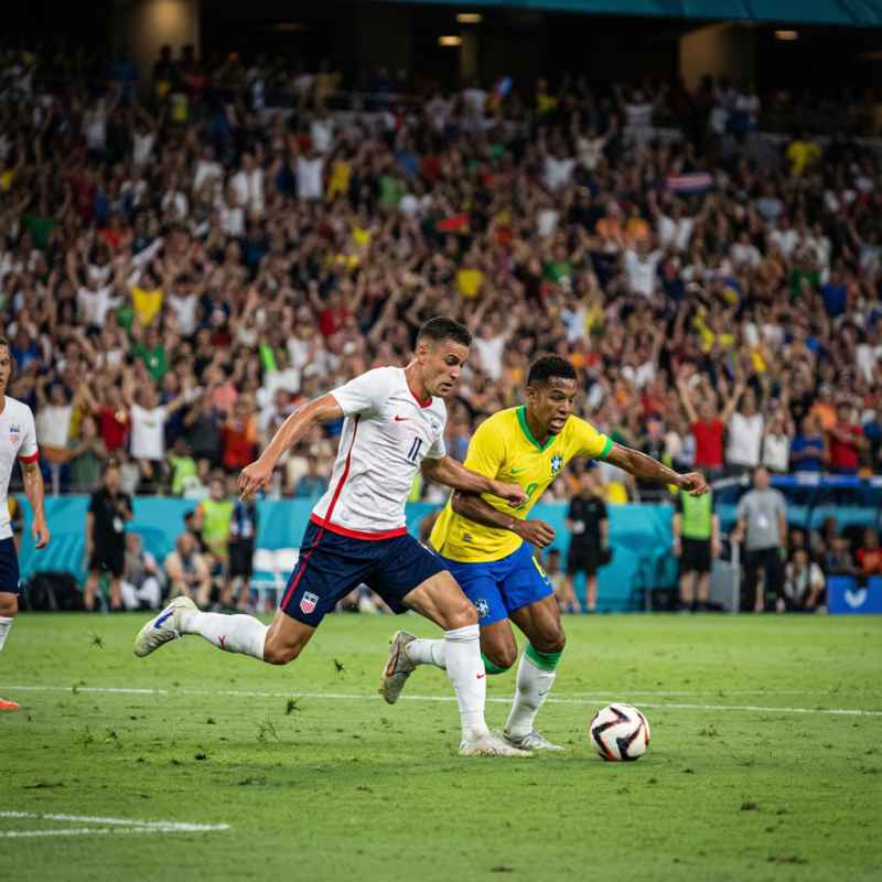 World Cup Results: USA and Brazil Secure Crucial Wins