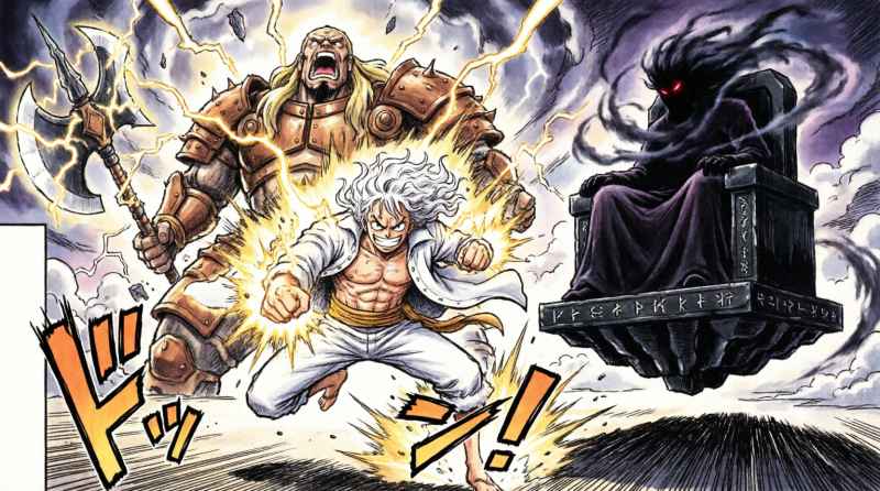 One Piece 1186: Imu vs Luffy & Loki Battle