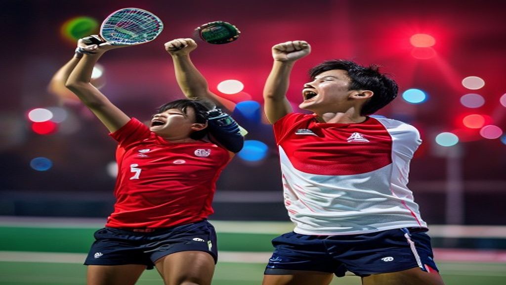 Indonesia Crushes Korea 2-0 at Asian Junior Badminton