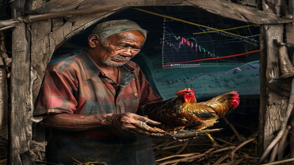 Harga Ayam Anjlok, Peternak Menjerit Kesulitan