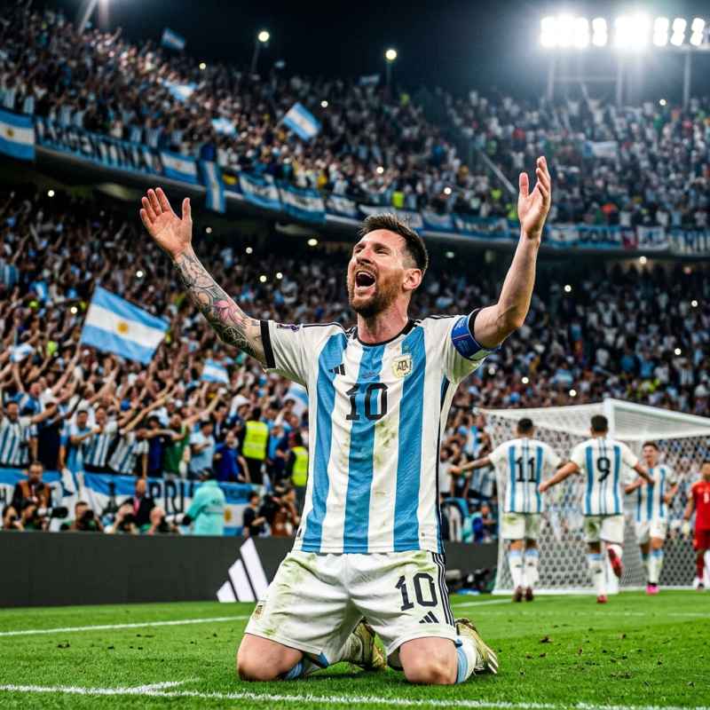 Argentina Stuns England 2-1 to Reach Final