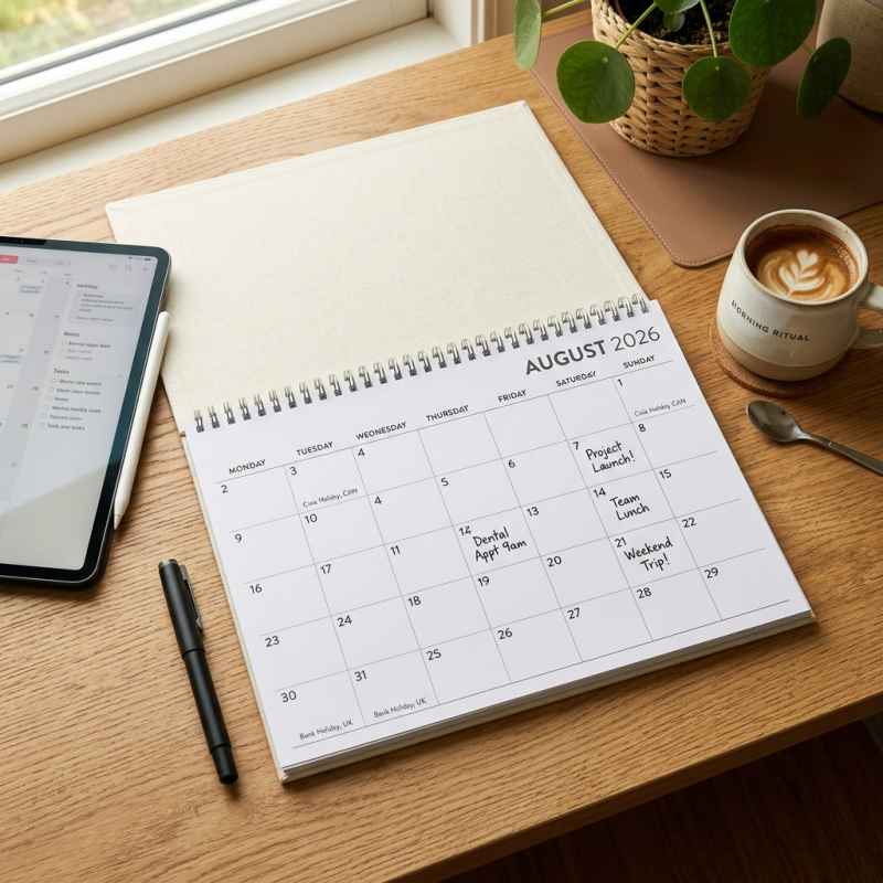 Kalender Agustus 2026: Persiapan Liburan Anda
