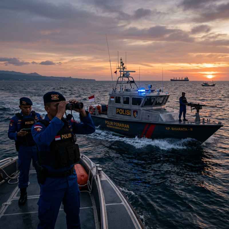 Tanjung Balai Maritime Patrol Stop Drugs