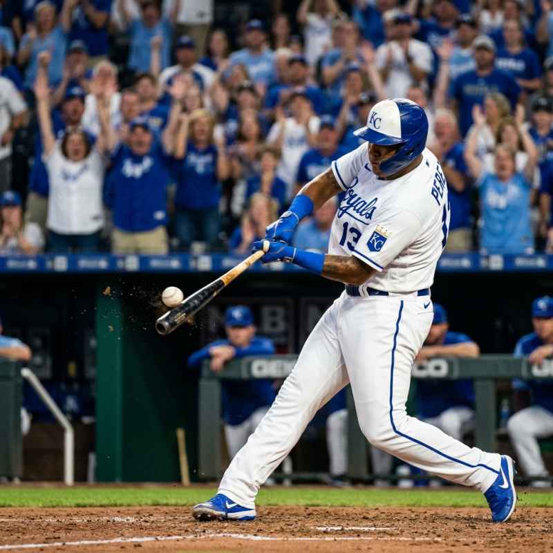 Perez Sets Royals Home Run Record
