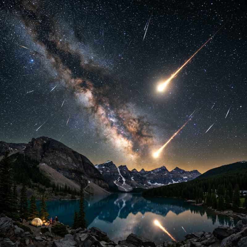 Saksikan Hujan Meteor Ganda Malam Ini