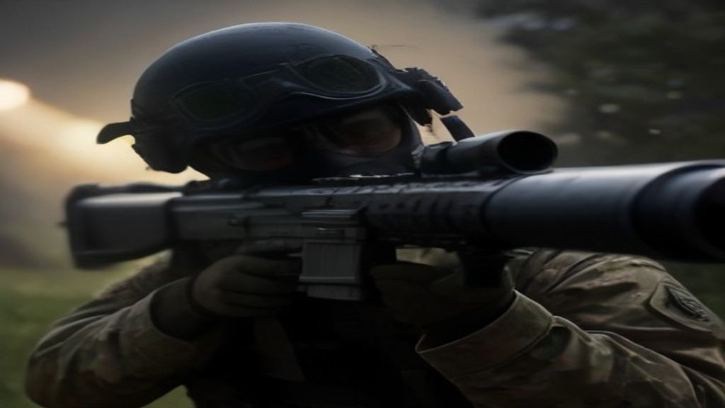 111th Infantry Night Live-Fire at JB MDL