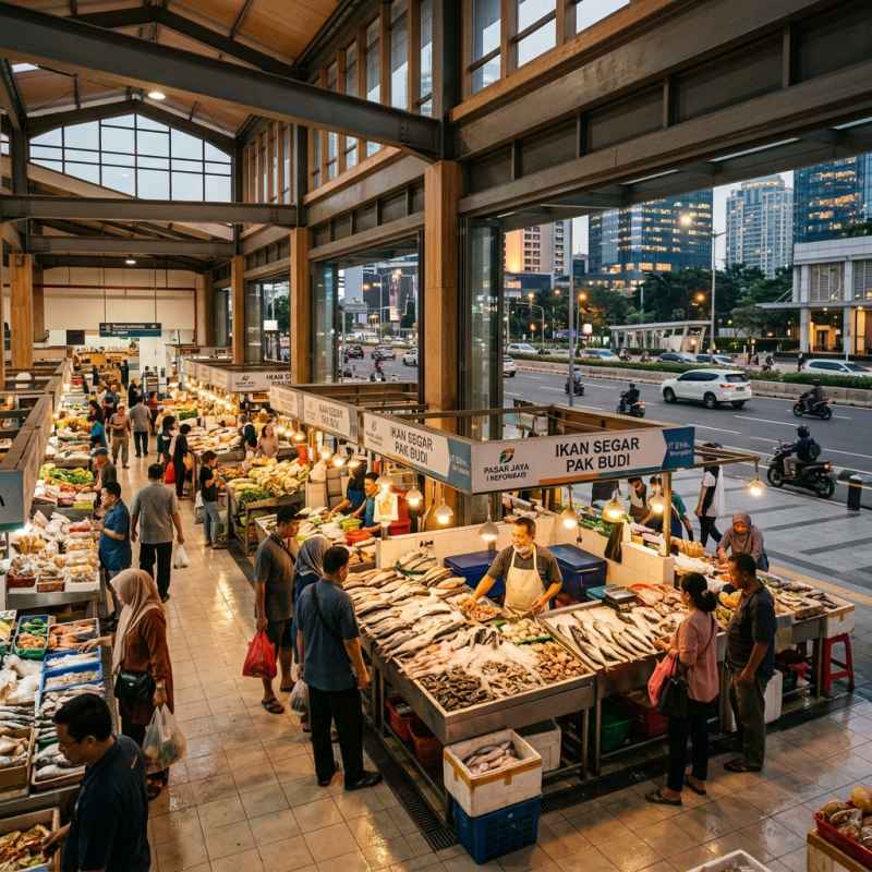 Kramat Jati Market Vendor Relocation Process
