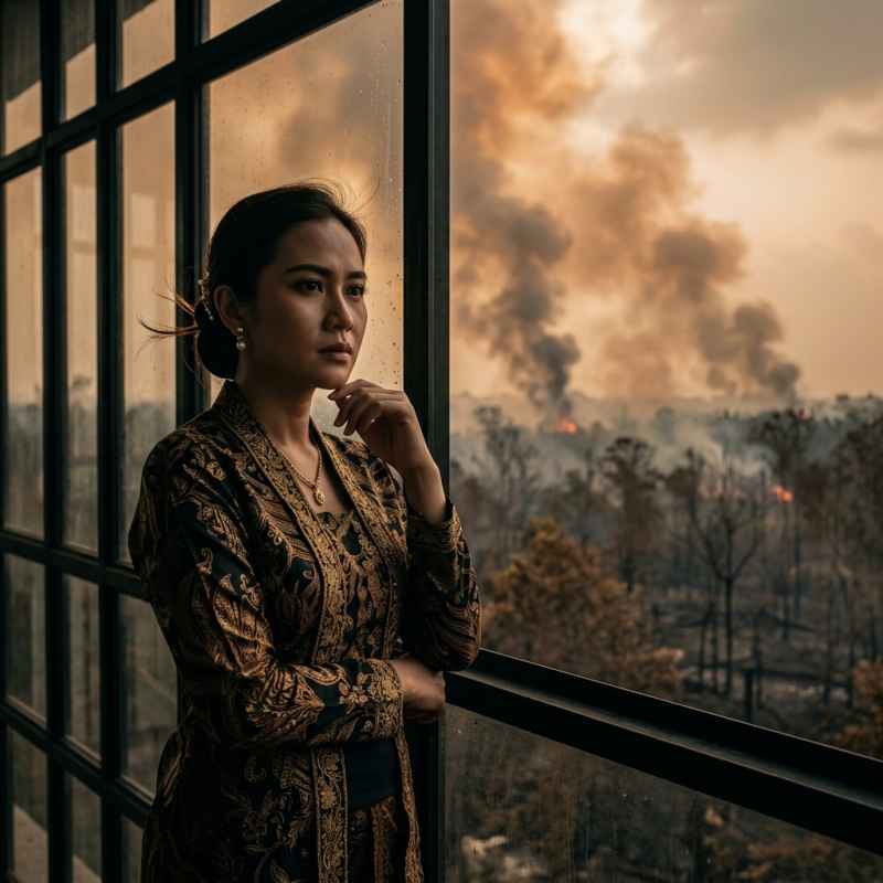 Outrage Over Central Kalimantan Governor's Wife