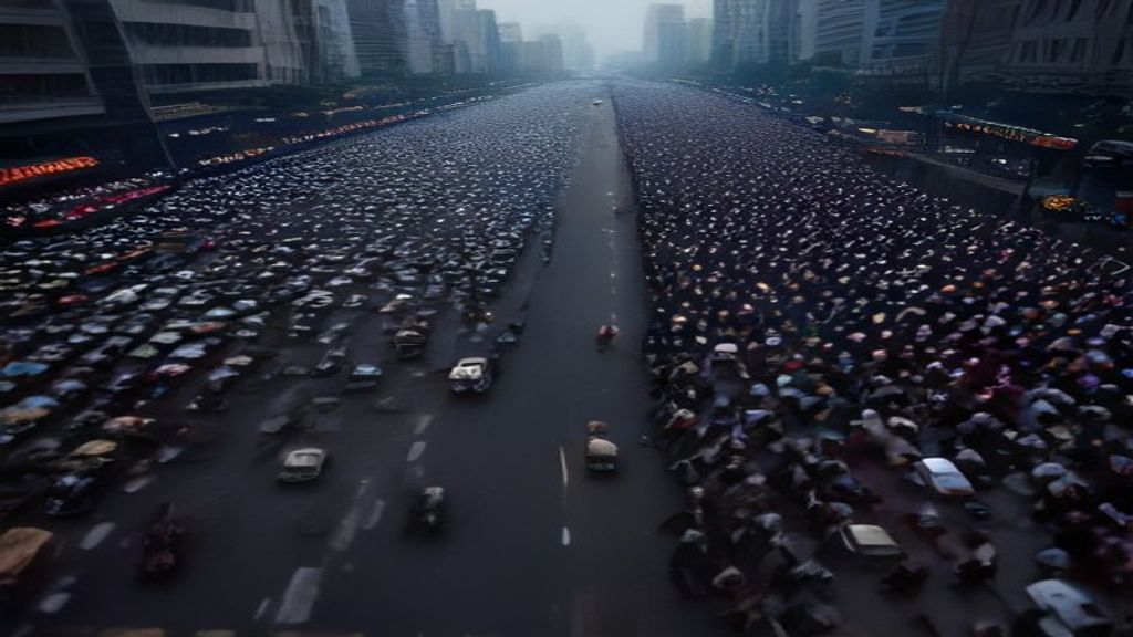 Info Demo Jakarta Hari Ini: Awas Macet