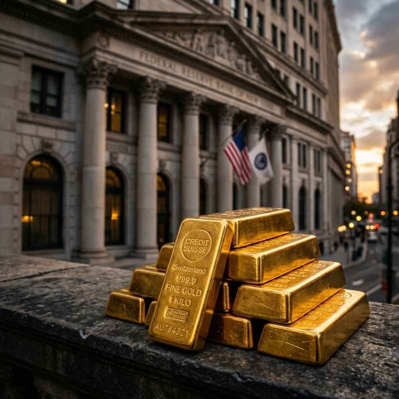 Harga Emas Turun Imbas The Fed