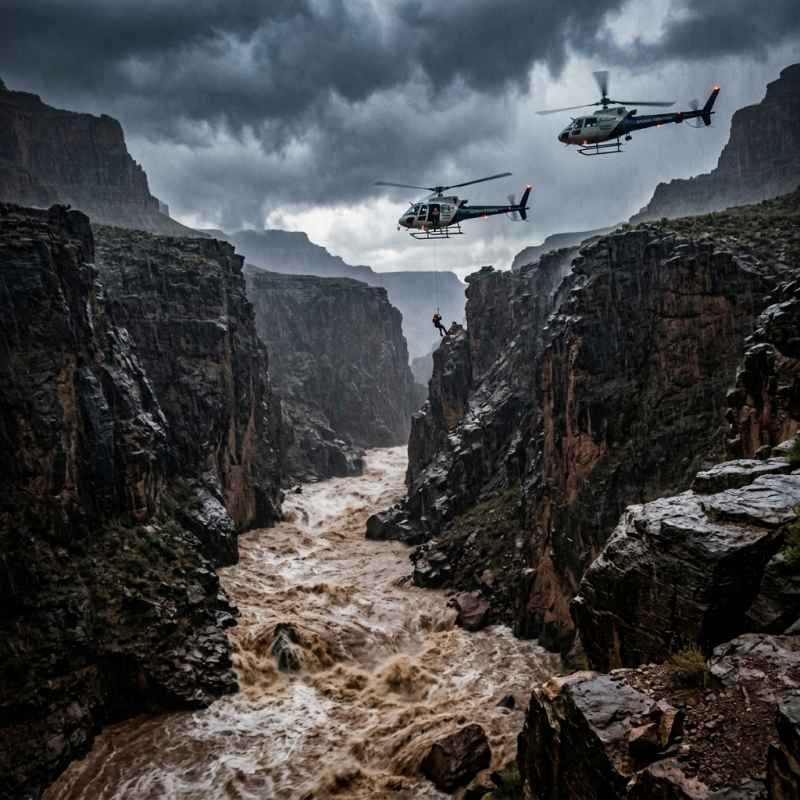 Banjir Bandang Grand Canyon: 15 Turis Hilang