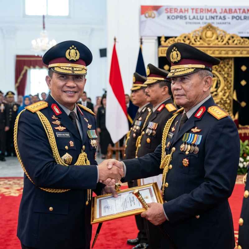 Sertijab Polri: Fadil Imran Pensiun, Kapolda Baru
