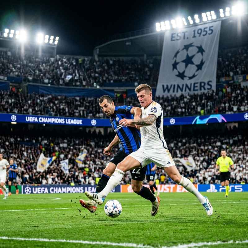 Champions League: Real Madrid Vs Inter Milan Clash