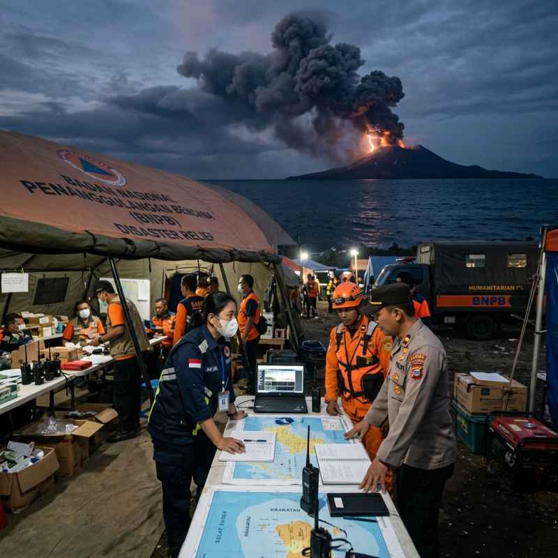 PDI Perjuangan dan Erupsi Krakatau