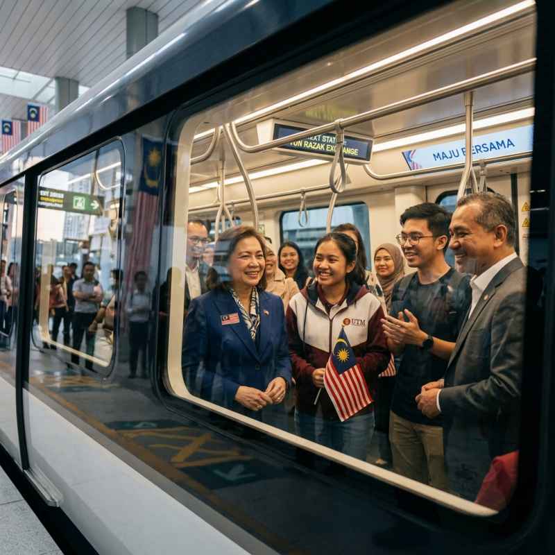 Prabowo & Pramono Launch New LRT