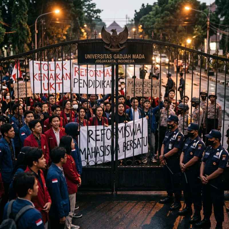 Demo UINSA Memanas: Rektor Baru Ditolak
