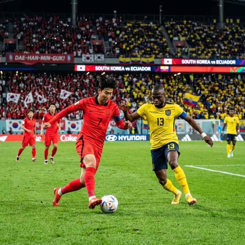Duel Sengit Korea Selatan vs Ekuador