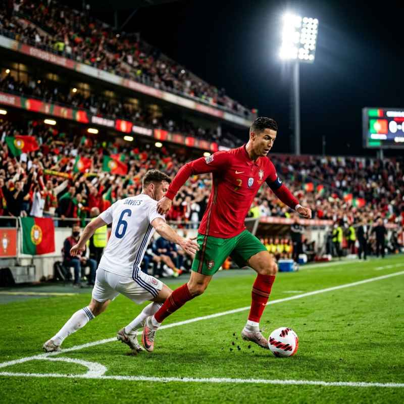 Portugal Edges Wales 1-0 as Ronaldo Eyes 1K Goals