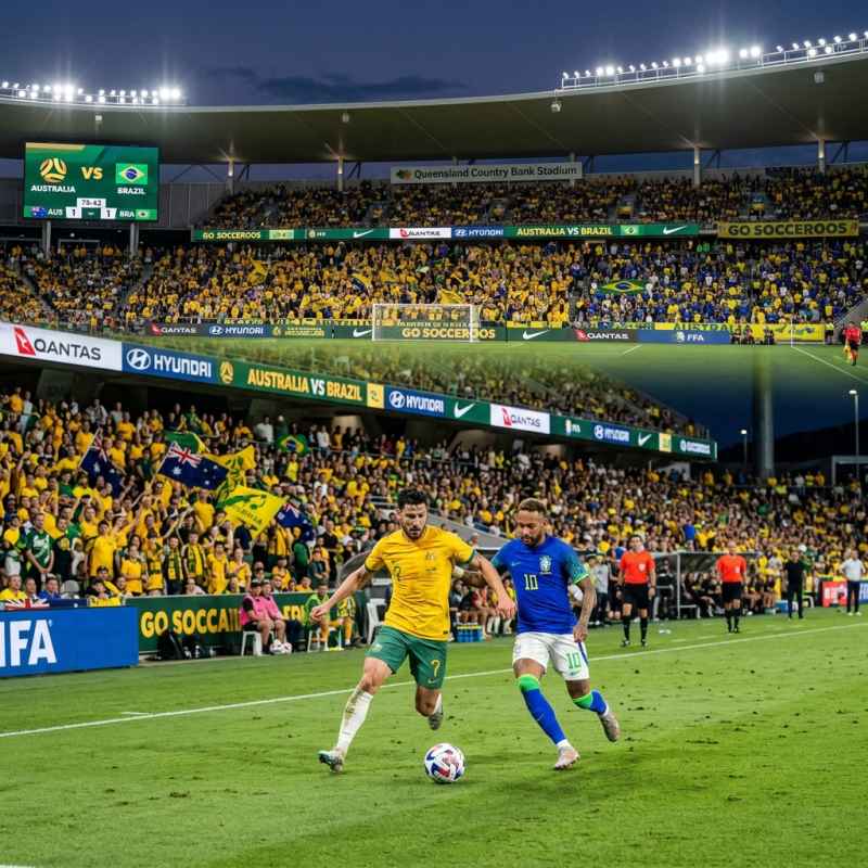 Australia vs Brazil: Townsville Clash