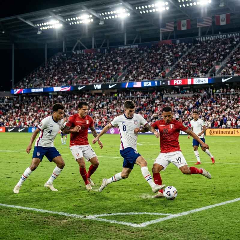 USA vs Peru: Tactics and Lineup