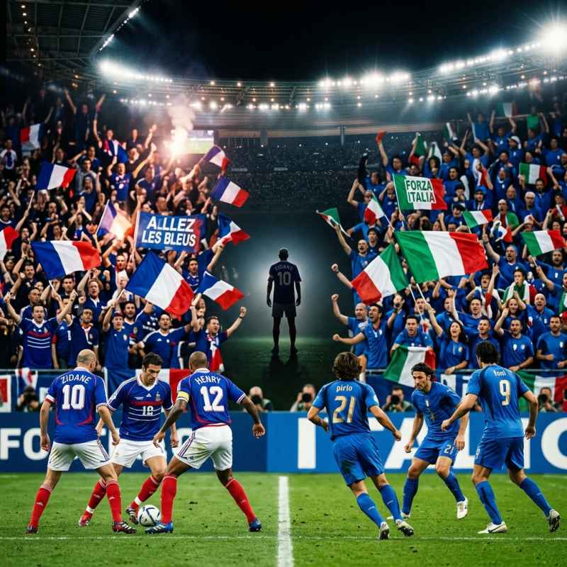 Prancis Vs Italia: Emosi Zidane & Duel UNL