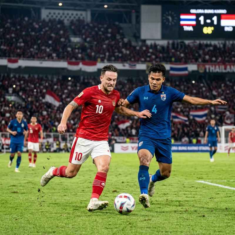 Laga Sengit: Thailand Siap Tantang Timnas Indonesia